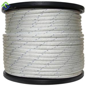 White Nylon Fiber Double Braided Nylon Marine Rope Mooring Rope