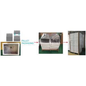 Stainless Steel 304 Commercial Double Bowl Sink Quality Soundproofing Structure