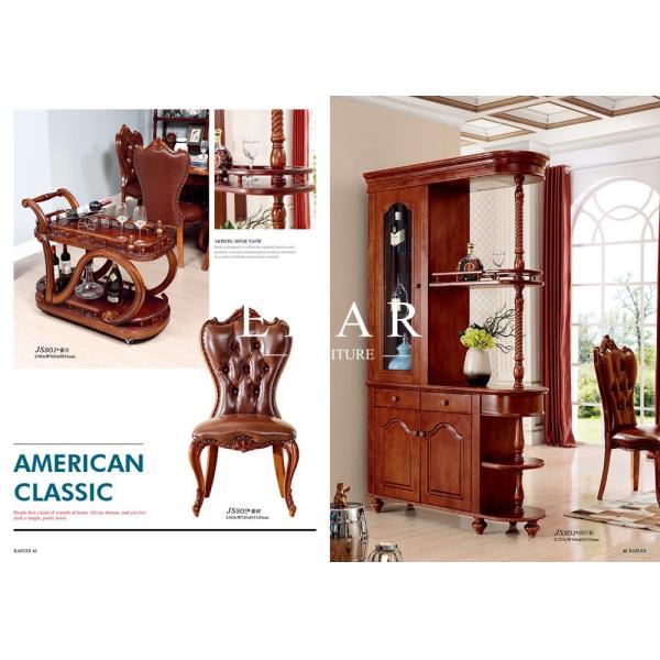 American Style Antique Wooden Dining Room Chairs