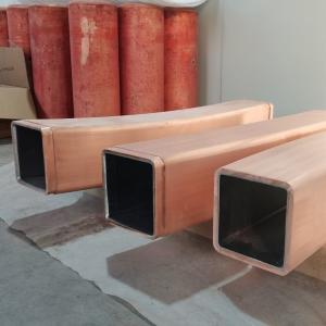 CuCrZr Copper Mold Tube Continuous Casting 90mm Square