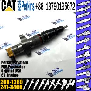 GAMEN Brand New Diesel Fuel Injector 241-3400 20R-1260 For Caterpillar Engine C7