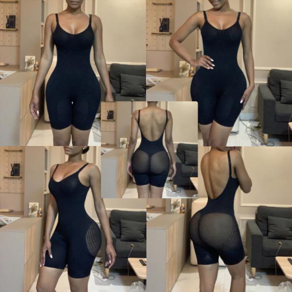 High Waist Seamless Shapewear for Women by HEXIN Medium Control and Full Body Coverage