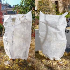 China White Garden Plant Protection Fleece Bags Tear Resistant Practical on sale