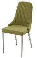 Quality Modern 580*470*930mm Upholstered Fabric Dining Chairs for sale