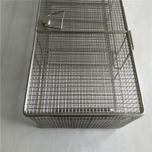 Plain Weave Welded Sus304L Wire Mesh Basket With Lid