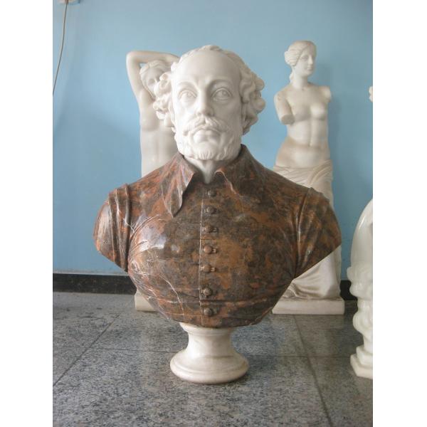 Buy Marble bust statue for man at wholesale prices