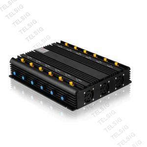 Wireless Coverage Wifi Signal Jammer , Remote Control 2g 3g 4g Signal Blocker