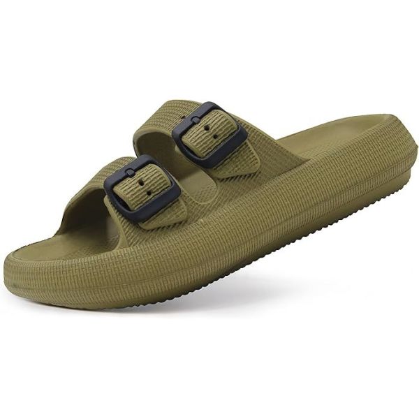Men Women Ultra Lightweight Beach Slipper Sandals With Cushioned EVA Soles Quick Dry