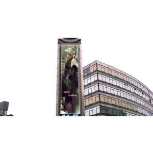 France Outdoor Advertising LED Billboard High Visibility High Brightness 6000