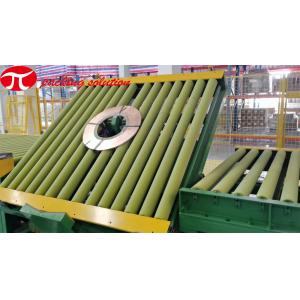 2000-6000mm Automatic Copper Coil Packing Line Stacking Weighing Strapping