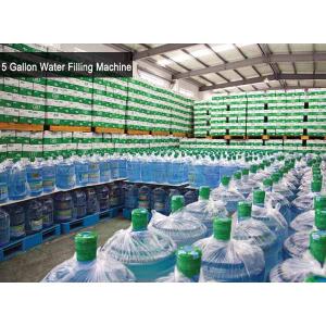 Stainless Steel 5 Gallon Water Filling Machine , Automatic 2400BPH Capping