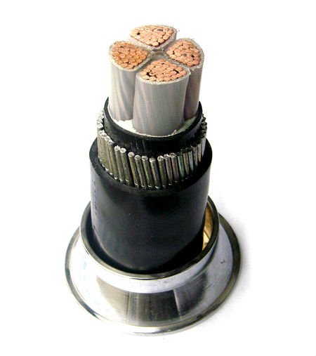 Construction LOW VOLTAGE 50mm2 XLPE Insulation SWA Cable with 3 Core Copper Conductor