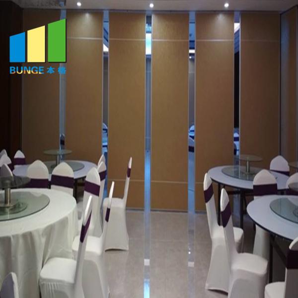 Acoustic Hanging Soundproof Sliding Partition Walls For Conference Room