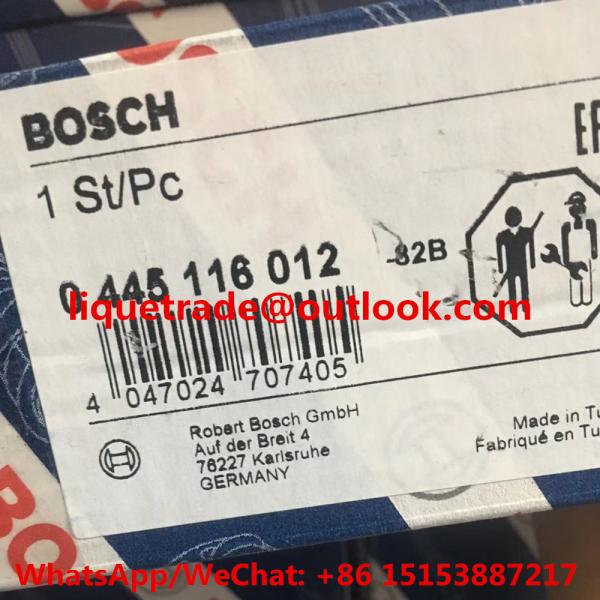 BOSCH INJECTOR 0445116012 GENUINE Common rail injector 0 445 116 012 ,