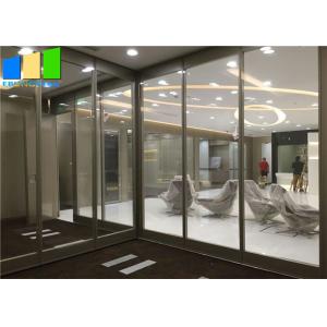 Ebunge Office Glass Modular Partition Aluminum Frame Glass Soundproof Partition