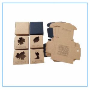 China Customized Cardboard Soap Packaging Box Recyclable Printing Surface on sale