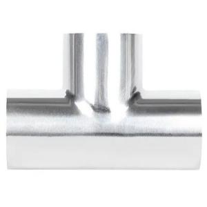 Quality API Certified Stainless Steel Pipe Tee For Gas Distribution Network for sale