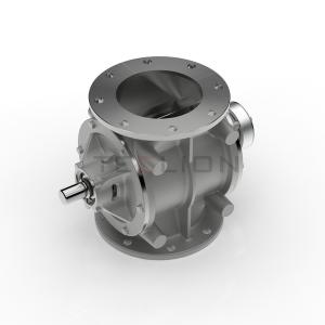 Gravity Flow Mini Sanitary Rotary Valve Airlocks For Constant Discharge