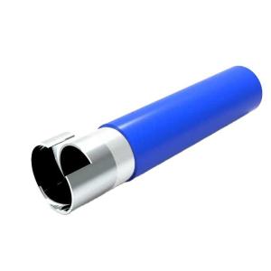 H2808 Diameter 28mm colourful PE Coated kaizen steel lean pipe for Flexible