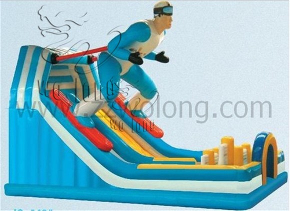Inflatable dry Slide, Inflatable Commercial Slide, cheap inflatable slide