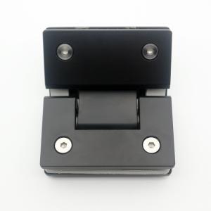 Stainless Steel Glass Shower Cabin Hinge Black Color 180 Degree For Shower