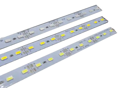 Aluminum 4014 SMD LED PCBA Rigid Bar thickness 0.2-4mm with 144 LEDs