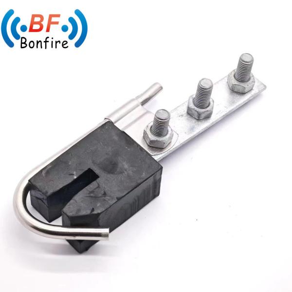 Buy Effortless Installation Four Saddles Self Locking Cable Feeder Clamps for Various Uses at wholesale prices