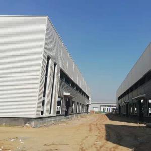Galvanized Anti Seismic Q235B Steel Structure Warehouse