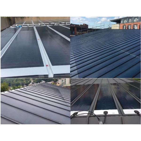 225W 300W Rollable CIGS Photovoltaic Flexible Solar Panels For Boat RV 0.33mm Thickness