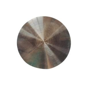 80x34mm Copper Based Alloys C17200 Disc QBe2 Beryllium Copper Alloy