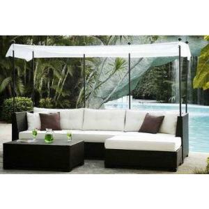 5pcs garden rattan sofas with cover