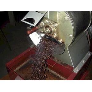 Stainless Steel Peanut Processing Machines , Coffee Bean Roasting Machine