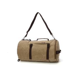 Unisex Stylish Travel Backpacks , Large Capacity Canvas Bucket Backpack