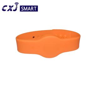 Waterproof RFID NFC Bracelet Silicone Material For Festival
