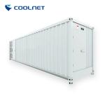 White Modular Data Center Container With Cooling And Power Supply
