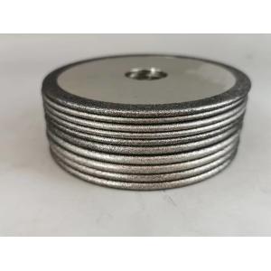 Customized 1F1 Electroplated CBN Grinding Wheels Diameter 105 B80/100