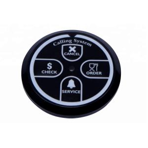 Customize alphanumeric wireless wrist watch and button pager system emergency