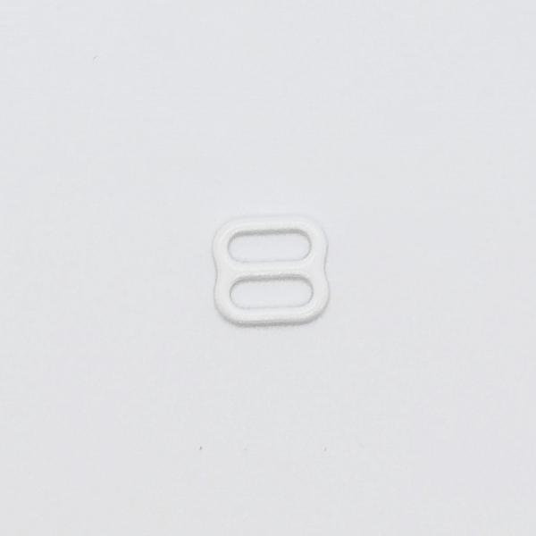 Buy White 9mm 8 Shape Metal Bra Strap Rings Good Hardness at wholesale prices