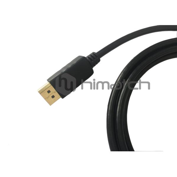 High Performance Displayport 1.2 Cable Male to Male support 4K UHD