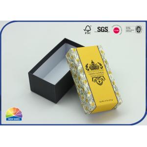 Custom Hot Black Stamping Paper Gift Box ODM Matte Lamination