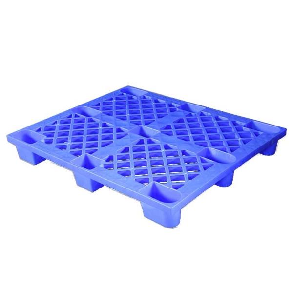 Buy Static Load 1.5T Nestable Plastic Pallets Heavy Duty Plastic Skids PET 1200*1100 at wholesale prices
