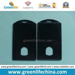 Open Faced Holder Blue Hard Plastic ID Card Pack