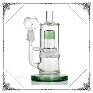 Showerhead Perc Glass Bongs Hookah Smoking Pipes Thickness 5mm