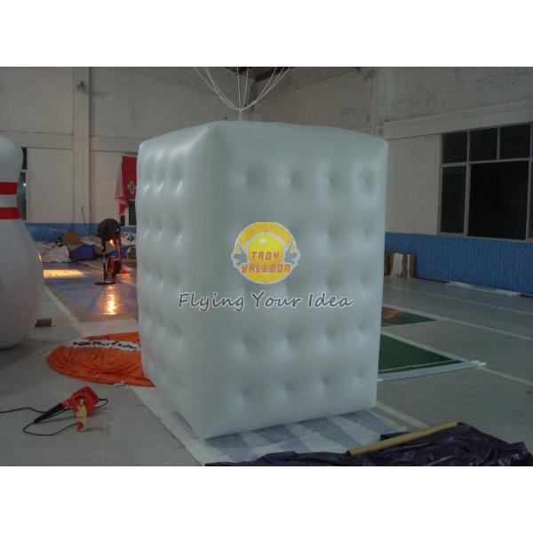 Fireproof Advertising Custom Shaped Balloons, Inflatable Advertising Cube for