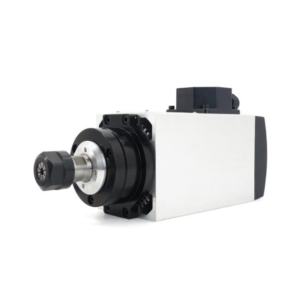 CNC Air Cooled Spindle Motor 3kw 18000RPM Steel Ball Bearings 3 Phase Input