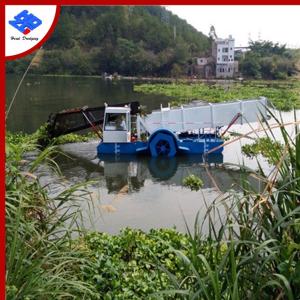 Lake Rubbish River Grass Waste Collecting Boat Sea Transport