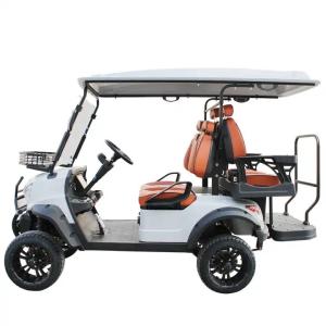 Off Road Club Car with Rear Hub Motor 6 Passenger 5KW Electric Hunting Golf Cart
