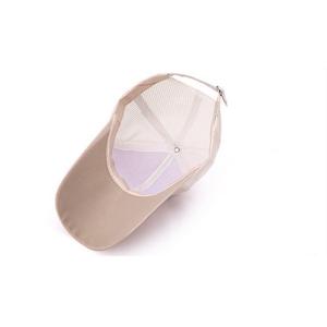 Adjustable 6 Panel Mesh Ball Caps , Mesh Golf Hats Absorb Sweat Simple Style