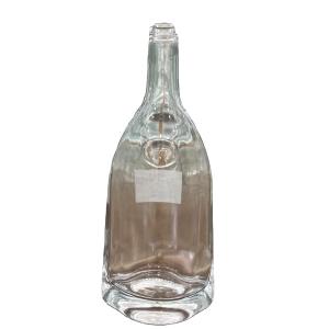 High Weight 700ml Super Fiery Vodka Glass Bottle for Beverage in Hot Stamping