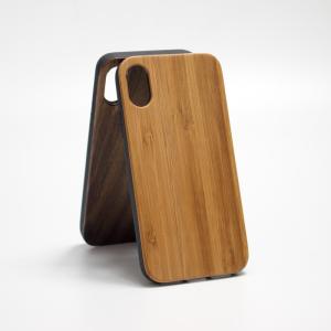 Phone Case Nature Inspired Wood Cover Impact Resistant Matte Shell